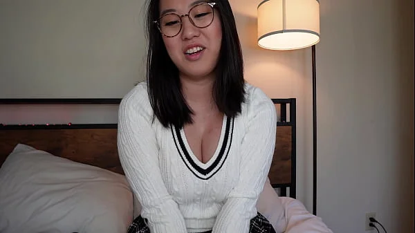 Shy Nerdy Asian Girlfriend Tofu Is a Secret Nympho videos
