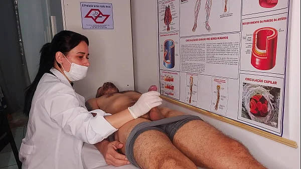 Ereção na frente da enfermeira videos