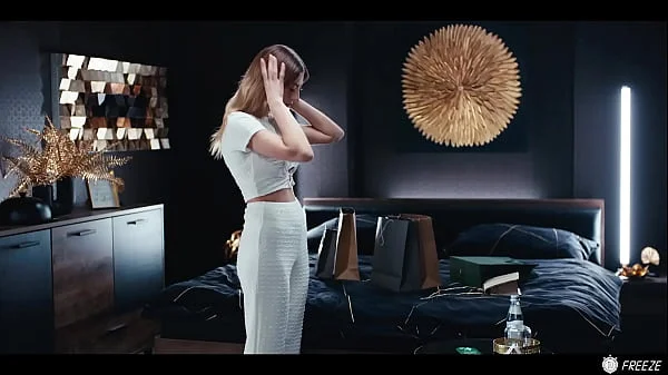 Time Stop Freeuse Roleplay - Hotel Staff Freeze Fucks Blonde Guest Fanta Sie and Sucks Her Tits videos