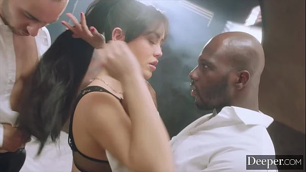 Deeper. Lustful Bound Beauty Alina Lopez Has Intense Threesome videos