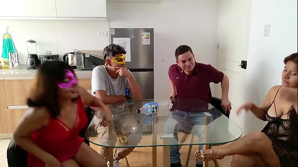 Intercambio de parejas 100% real su primera ves experimentando videos