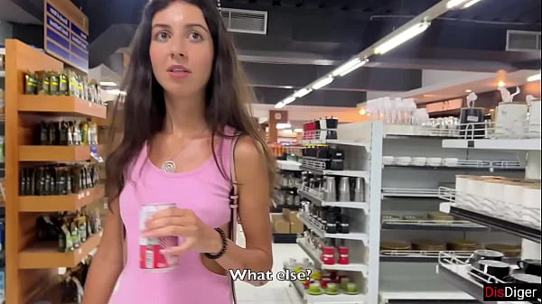 Cumwalk in Public Supermarket - Facial Fetish Outdoor Blowjob videos