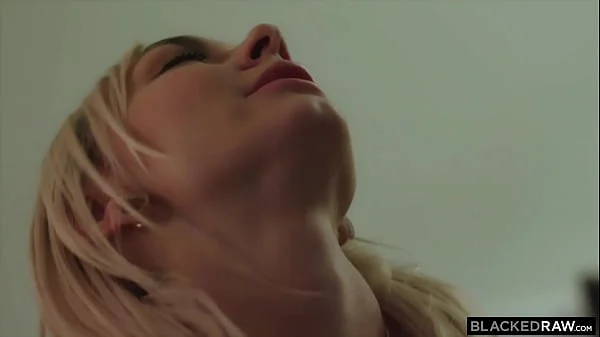 BLACKEDRAW Tiny Tight Blonde Chloe Temple Films Herself Taking A Monster BBC videos