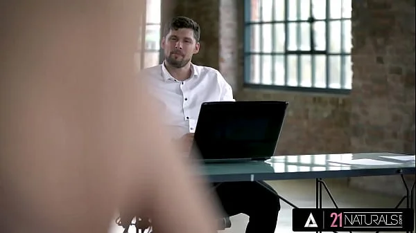 21 NATURALS - Gorgeous Blonde Angelika Grays Offers Her Cute Little Ass To Get Fucked At Work PART 1 videos