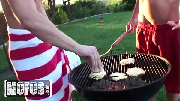 MOFOS - Fireworks Fly As Teagan Summers And Friends Get Naked And Naughty On Independence Day videos