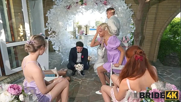 BRIDE4K. A wedding started off nicely, but ended up as a sex show between Bride and a Toastmaster videos