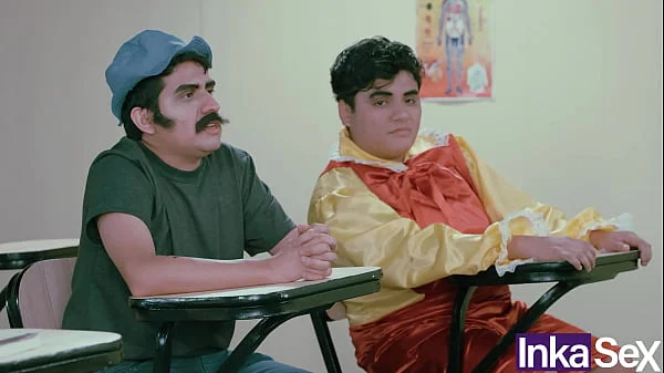 Kikin y Doña Rosinda cometen el pecado más oscuro en la escuelita del Chibolo  18 videos