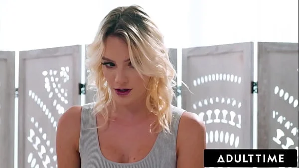 ADULT TIME - Ass-Obsessed Erin Everheart & Kenna James Play With BUTT PLUG During Lesbian Massage! videos