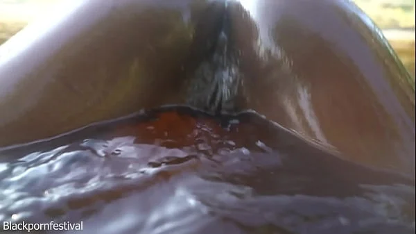 Dolcina’s muddy black perfect tits and body to keep your dick erected videos