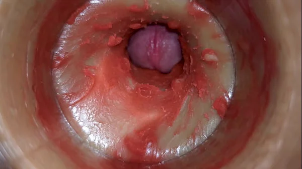 Camera Inside Deep Pussy Captures Huge Ejaculation of Sperm 4k videos