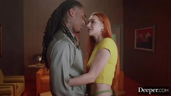 Deeper. Gorgeous Redhead Little Dragon Has intense Secret BBC Affair videos