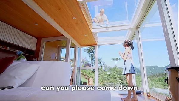 Ooops! These Shorts are Way Too Short! Handyman Gets Lucky with a Shaking, Squirting Pussy - Footjob / Foot Fetish videos