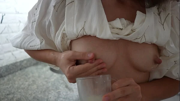 Do you wanna suck my lactating tits? videos
