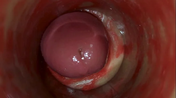 Camera Inside Deep Pussy Captures Huge Ejaculation of Sperm ASMR videos