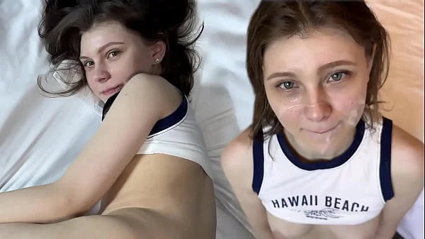 My Sexy Neighbor is Going Crazy. Her Tiny Pussy Can Barely Fit That Cock videos