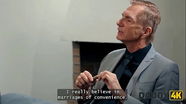 DADDY4K. I fucked with his daddy to get married! Hot couch sex videos