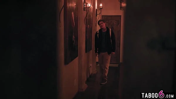 4 MILF stepmoms fuck their stepson together in this twisted story videos