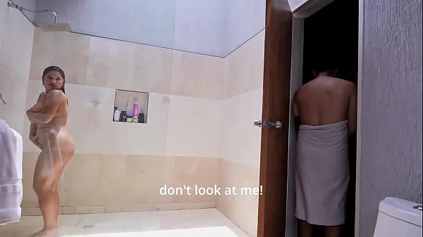 Shower Surprise: Roommate Invades & Fucks Bellattrix Wet Pussy videos