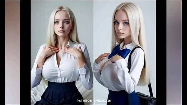 3D AI Breast Expansion Big Tits 2 Blondes POV wSound added videos