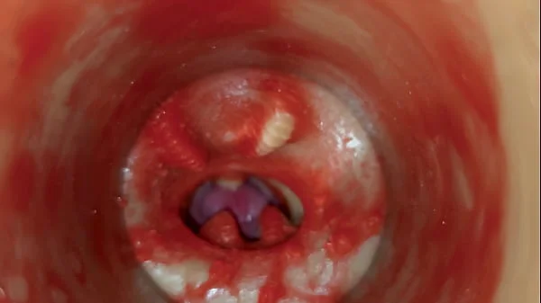 Cum without sperm. Excellent internal camera. 4K videos