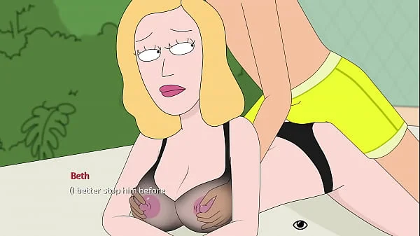 Rick and Morty:A Way Back Home (Family Pool Day) [60FPS][Ferdafs][No Commentary][Showcase] Beth, Morty, Summer, Morticia videos