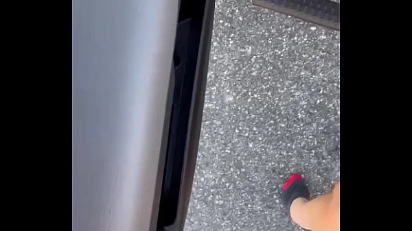 Skinny hooker cums on her old customer's dick while getting fucked in public videos