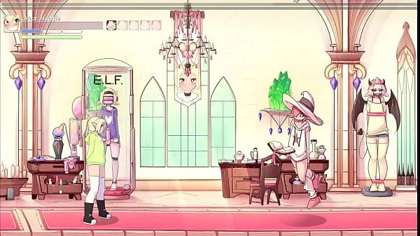 Max The Elf v0.4 [Femboy Hentai game PornPlay] Ep.8 gangbang by the succubus naughty army videos