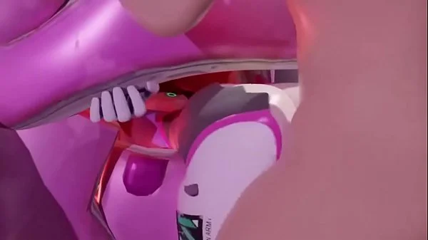 D.VA GETS STUCK IN HER MECH THEN ANAL FUCKED videos