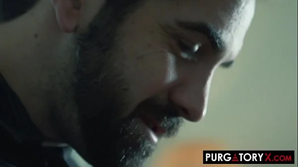 PURGATORYX Petite Lilly Hall deepthroats her priest videos