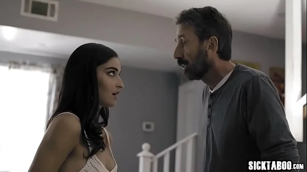 Stepdad disciplines perverted small tits stepdaughter videos