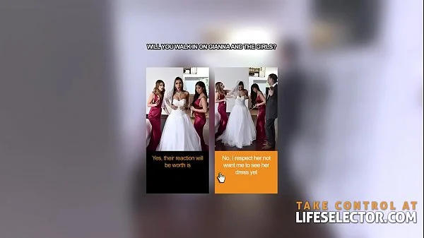 Amazing wedding fuck with Gianna Dior & Bridesmaids POV videos