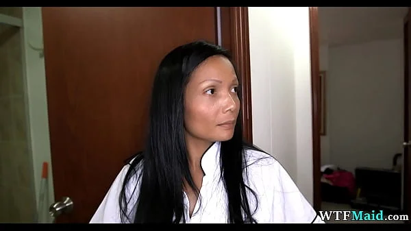 Shy maid wants some extra cash videos