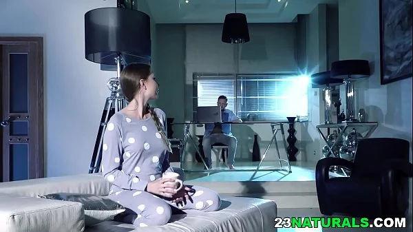 Lena Reif offers her pussy to her hard working man videos