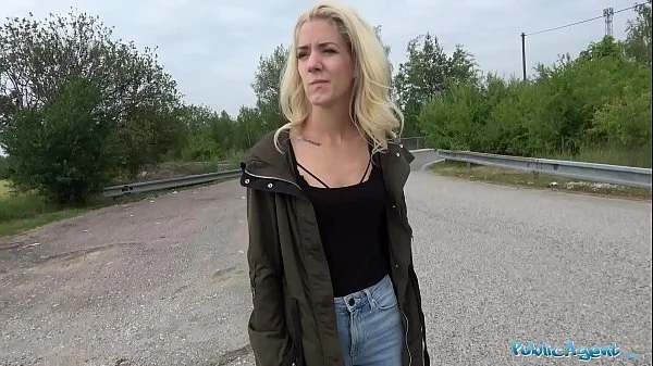 Public Agent Loud outdoor sex for slim pretty lost blonde videos