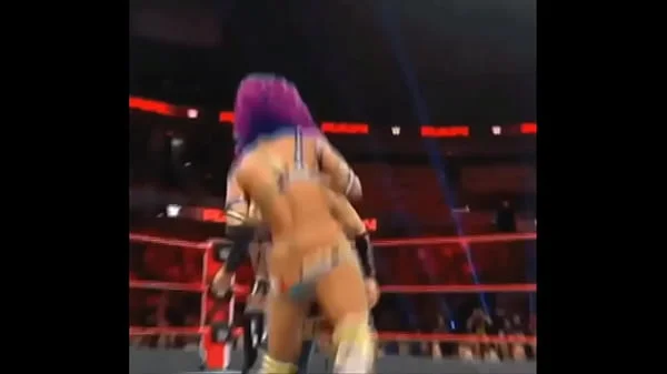 Sasha Banks wardrobe malfunction. videos