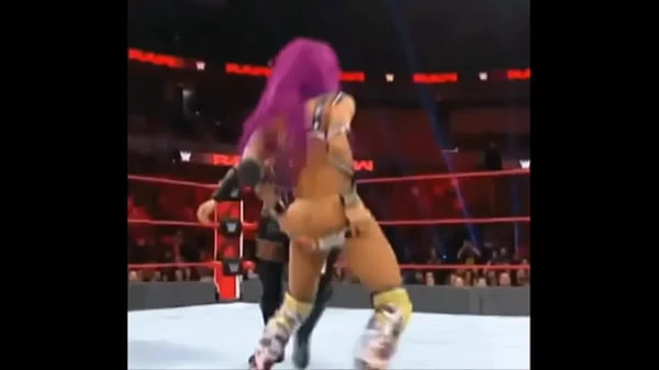 Sasha Banks wardrobe malfunction. videos