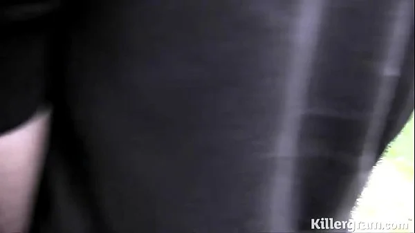 Milf Cindy Veron is a dogging cum slut sucking of older men in public videos