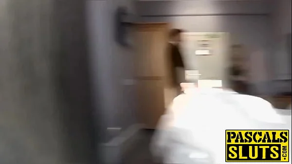 Gorgeous sub Georgie Lyall dominated with big cock videos