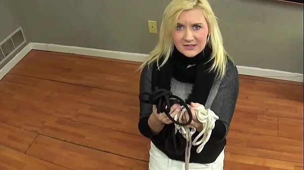 Giving a Blowjob While Bound With Rope videos