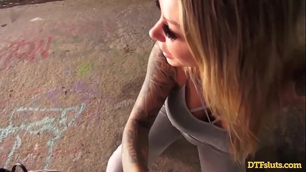 KARMA RX PUBLIC ROUGH DOGGY FUCK IN A DIRTY TUNNEL - Featuring: Karma Rx / James Deen videos