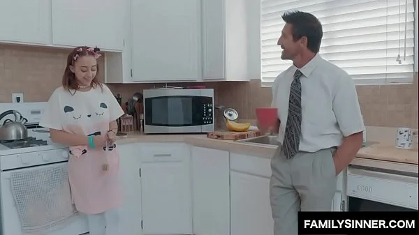 Naughty stepdaughter seduce father videos