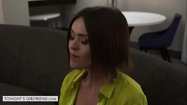 Sexy Brunette Krissy Lynn Lets Her Client Take Control videos