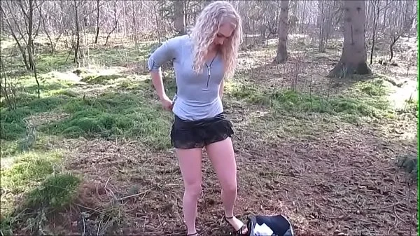 Girls4cock.com *** Girl in the forest videos