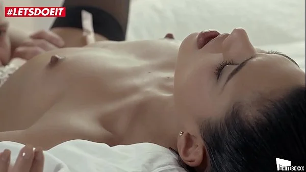 LETSDOEIT - Hot Brunette Apolonia Lapiedra Squirts For The First Time On Tape (Lucky Lutro) videos