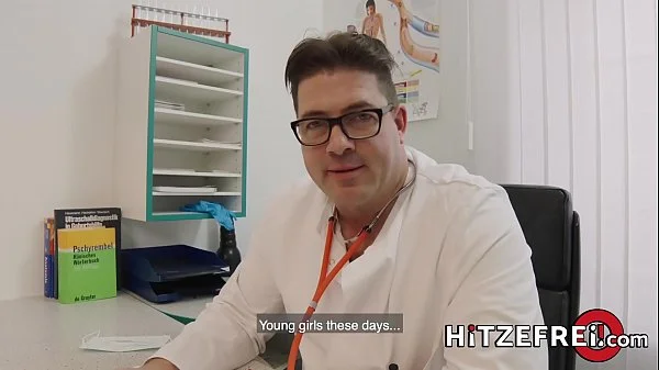 HITZEFREI Dr Lust at it again with petite Coco Kiss videos