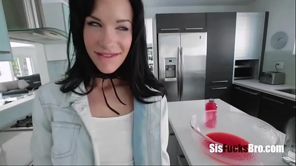 My retarded step sister loves blowing me videos