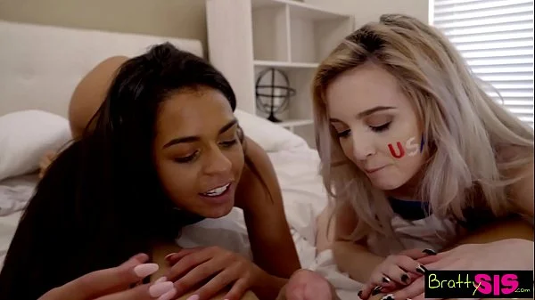 Memorial Day Threeway When Step Brothers Caught spying S9:E10 videos