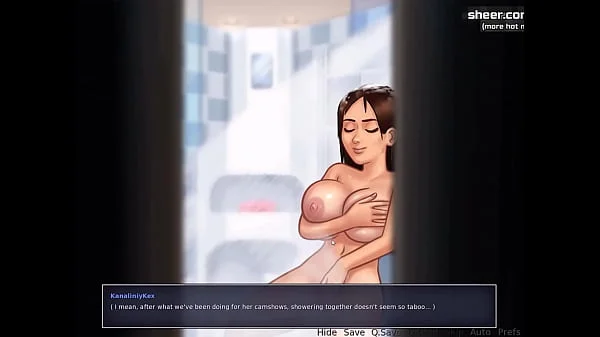 Cumming inside a hot sexy teen girl roommate on cam l My sexiest gameplay moments l Summertime Saga[v018] l Part 3 videos