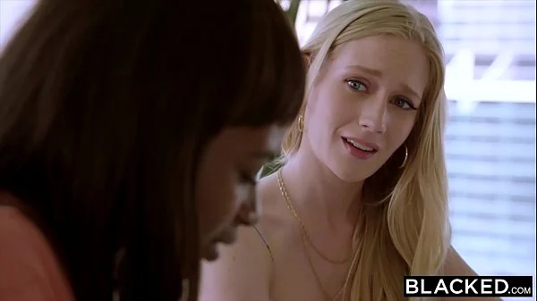 BLACKED This fair skinned beauty loves black men videos