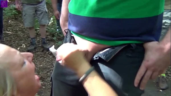 Public rest area Slut, is used dirty by 30 truckers and filled with sperm and piss! Chapter 3 (Attention! Extreme public sex) videos